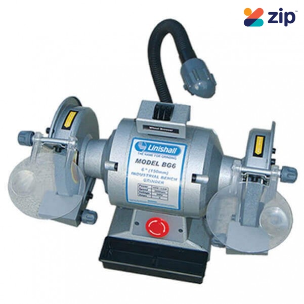 Linishall BG6 - 240V 6inch (150mm) 450W 2850RPM Heavy Duty Bench Grinder 240V Grinders - Bench